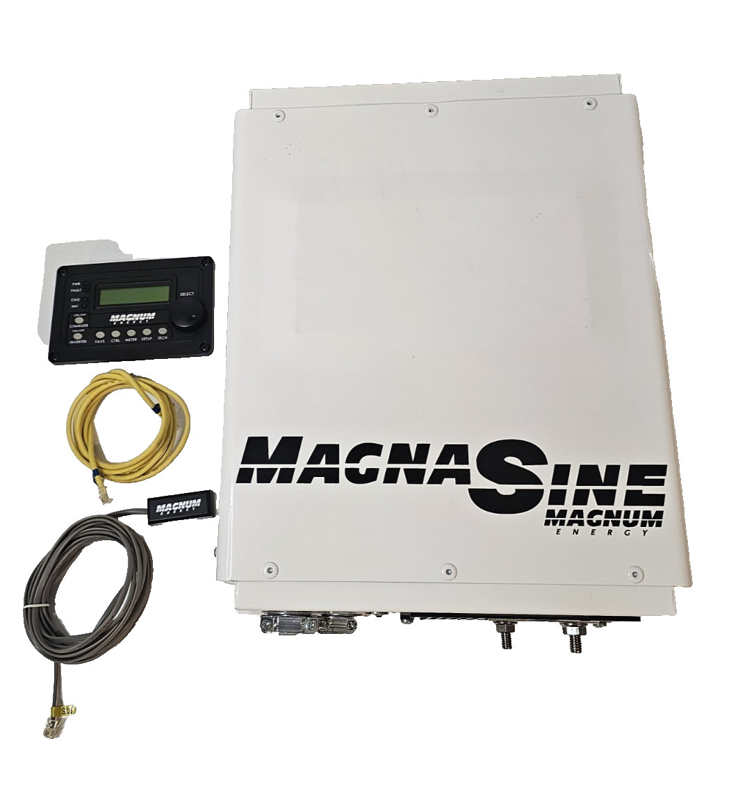 Magnum MS4448PAE 4400W 48V Pure Sine Inverter Charger w/ ME-RC Remote Tested