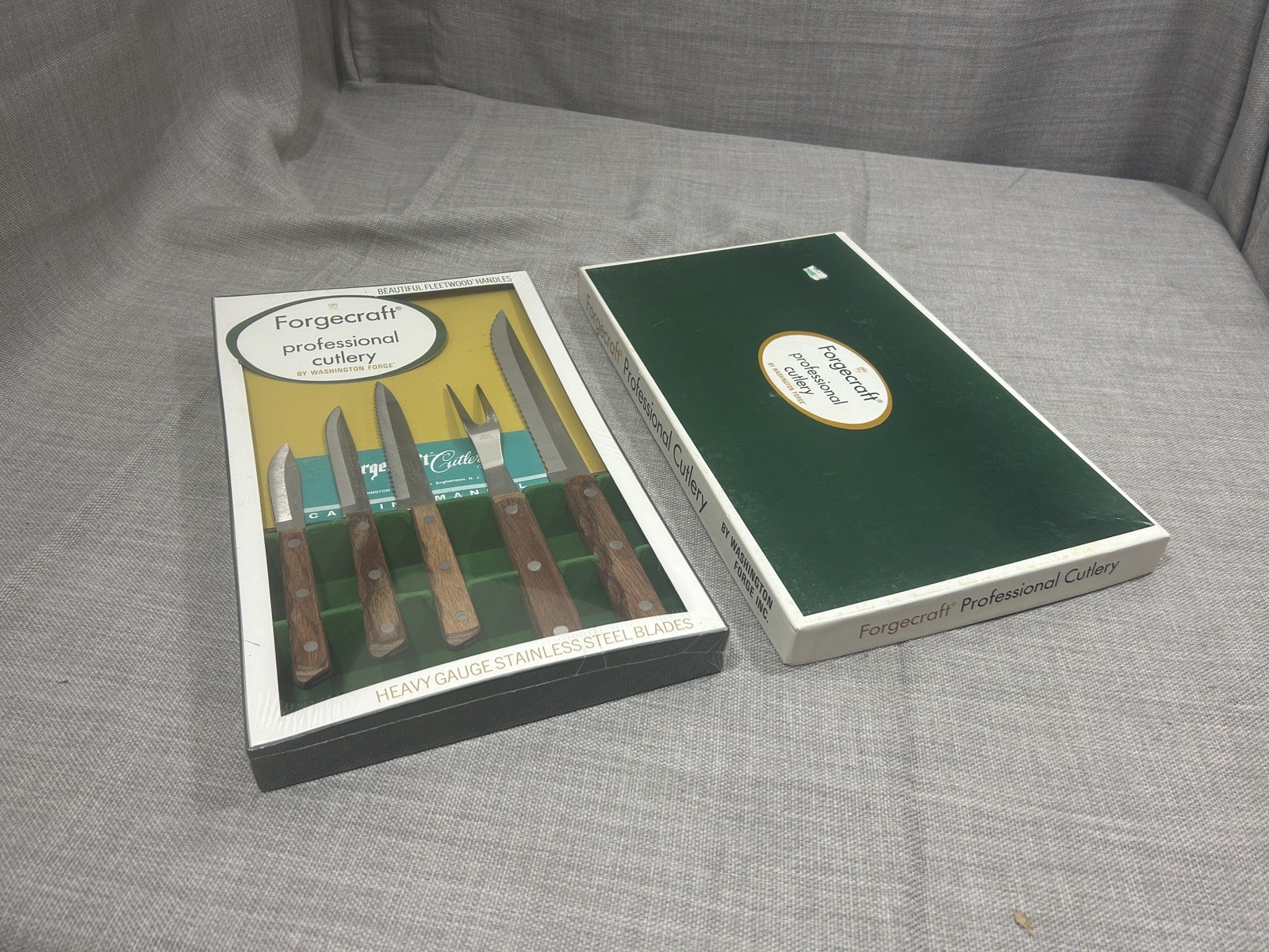 Washington Forge 5 Piece Forgecraft Cutlery Set NOS