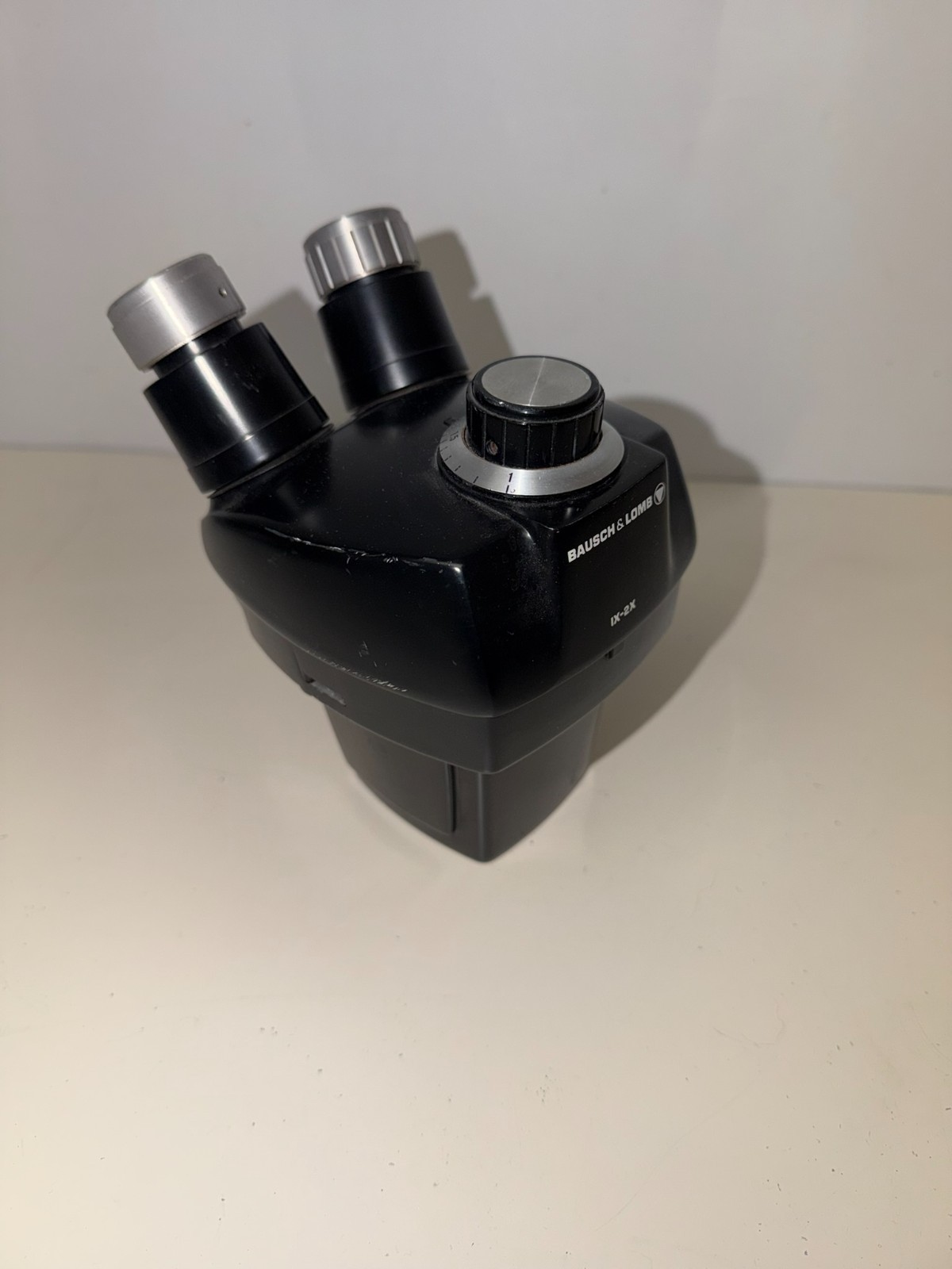 Bausch & Lomb 1x–2x Stereo Microscope Head (No Eyepieces) (Used)