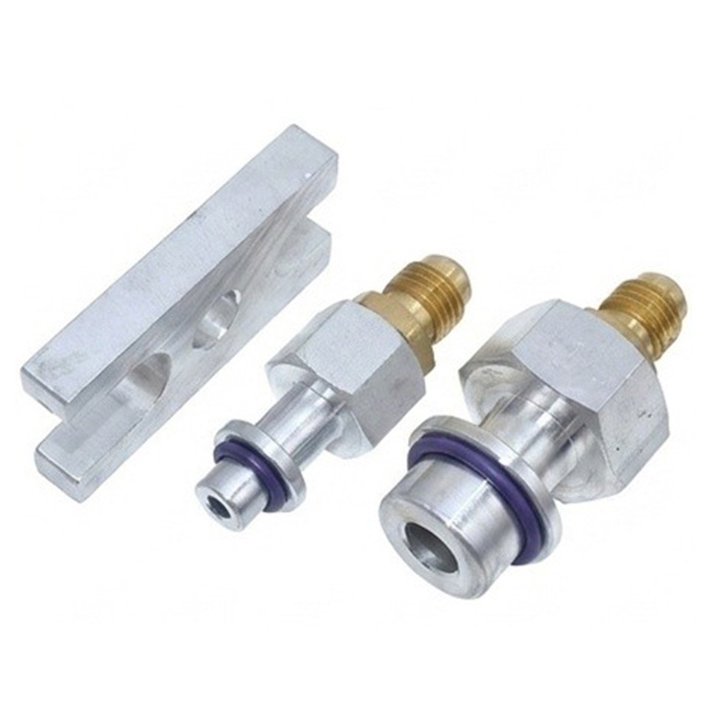 AC Evaporator Leak Test Adapter Kit Compatible with For BMW GL GLC for gle