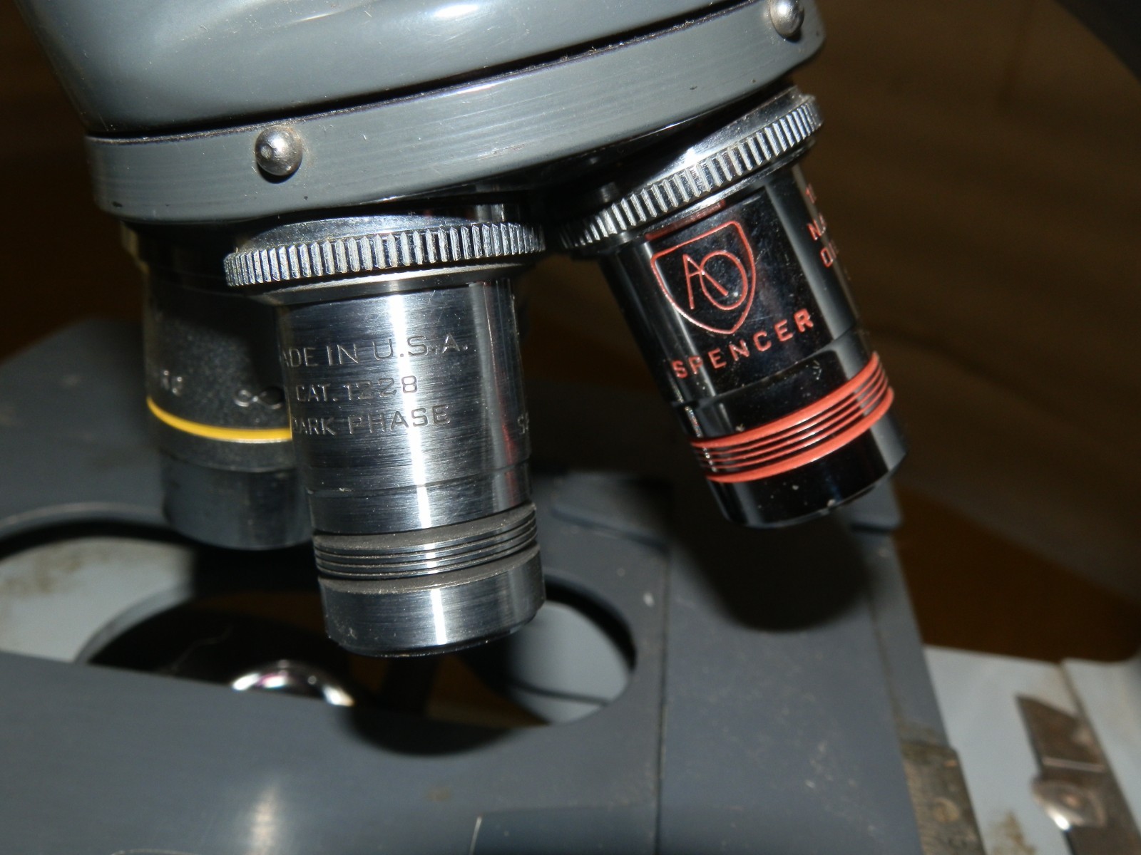 American Optical AO Spencer PhaseStar Phase Contrast Microscope