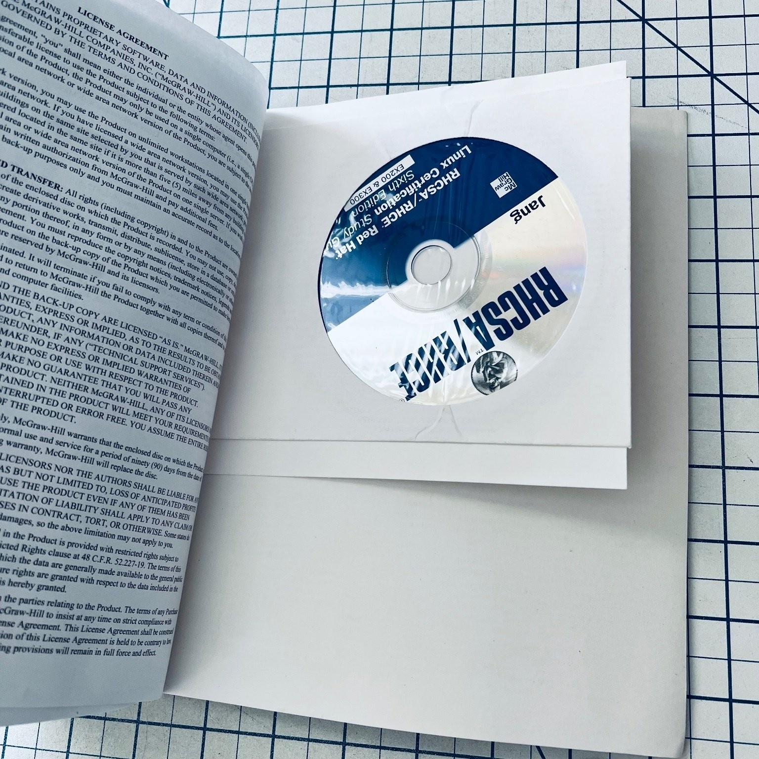 Red Hat RHCSA RHCE Linux Certification Study Guide 2011 CD-ROM Vintage Computing