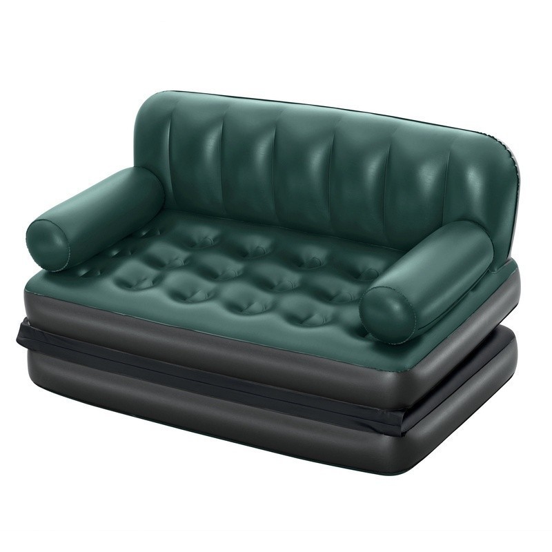 5-in-1 Inflatable Couch Adjustable Portable Double Sofa Bed Recliner Supportive