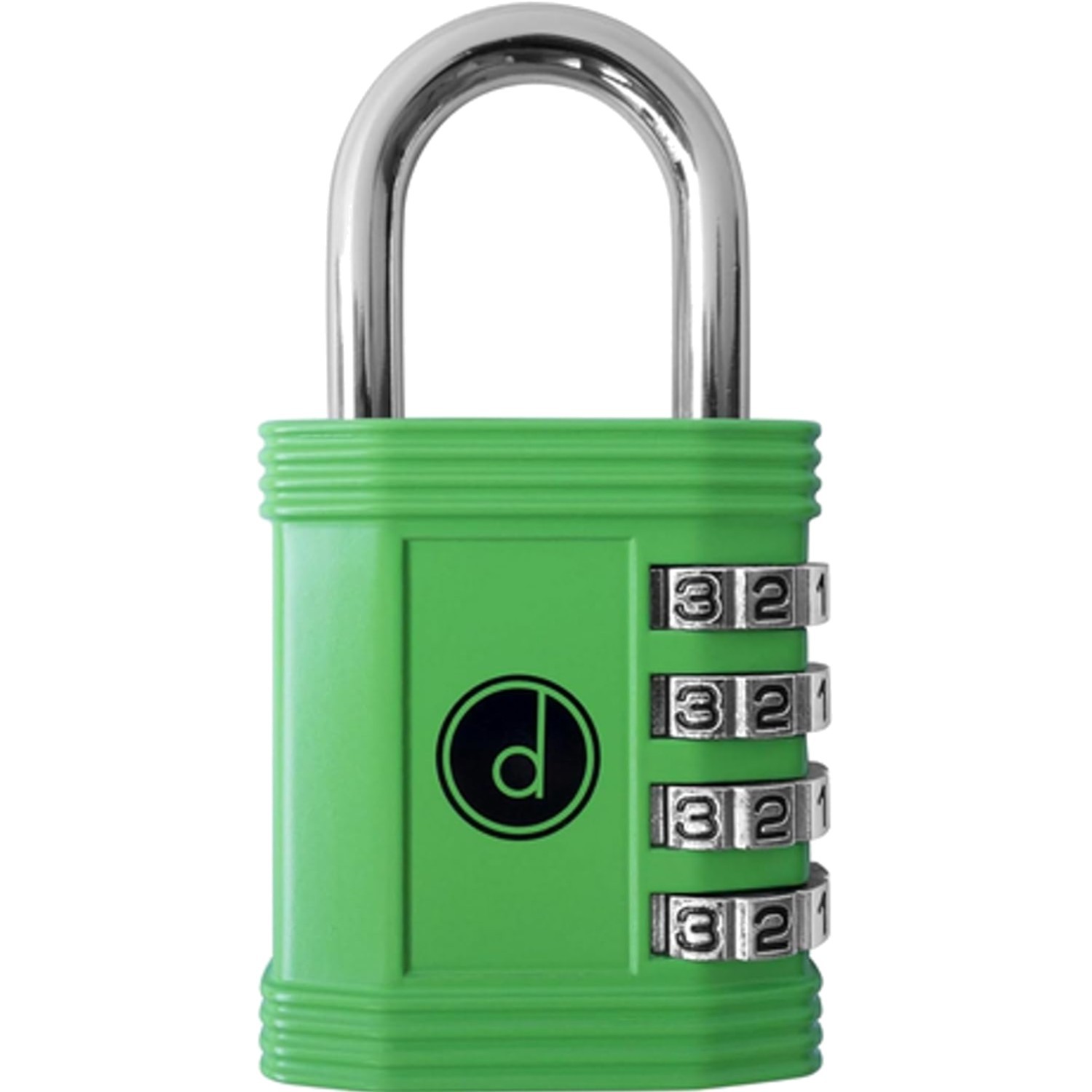 4 Digit Combination Lock - Keyless, Resettable, Weatherproof Metal