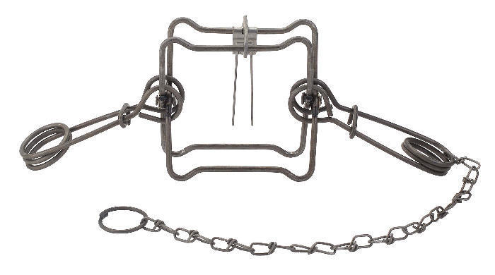 1 Dozen (12 PAK) Duke 160 Double Spring Body Trap Woodchuck, Raccoon & Skunk