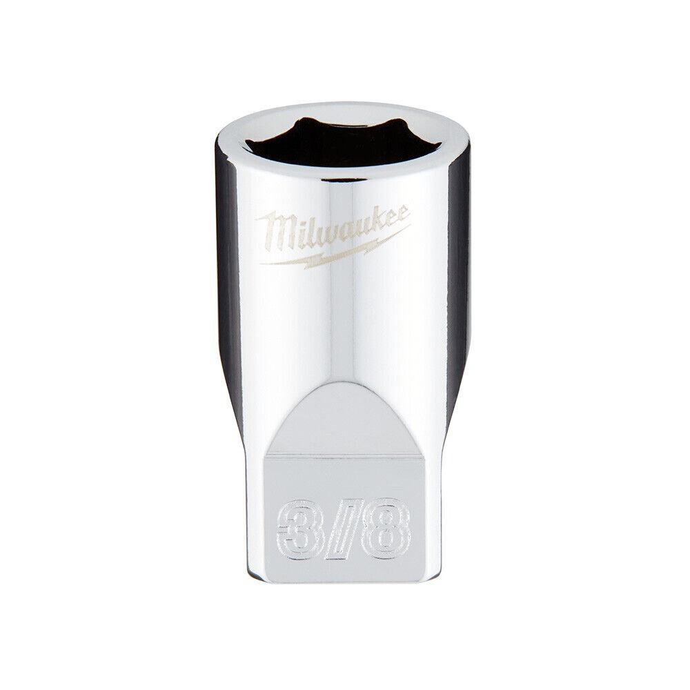 Milwaukee 45-34-9007 1/4" Drive 3/8" SAE 6-Point Shallow Socket
