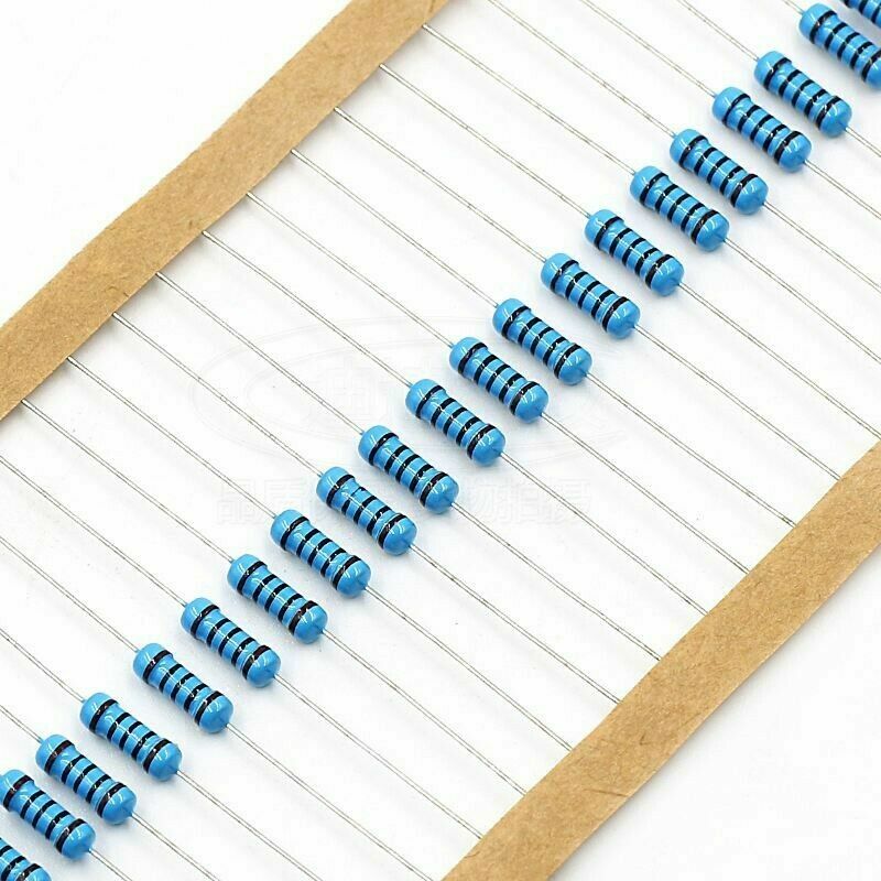 10pcs 1Ω 1 ohm 1/4W 1% Metal Film Resistors US Ship