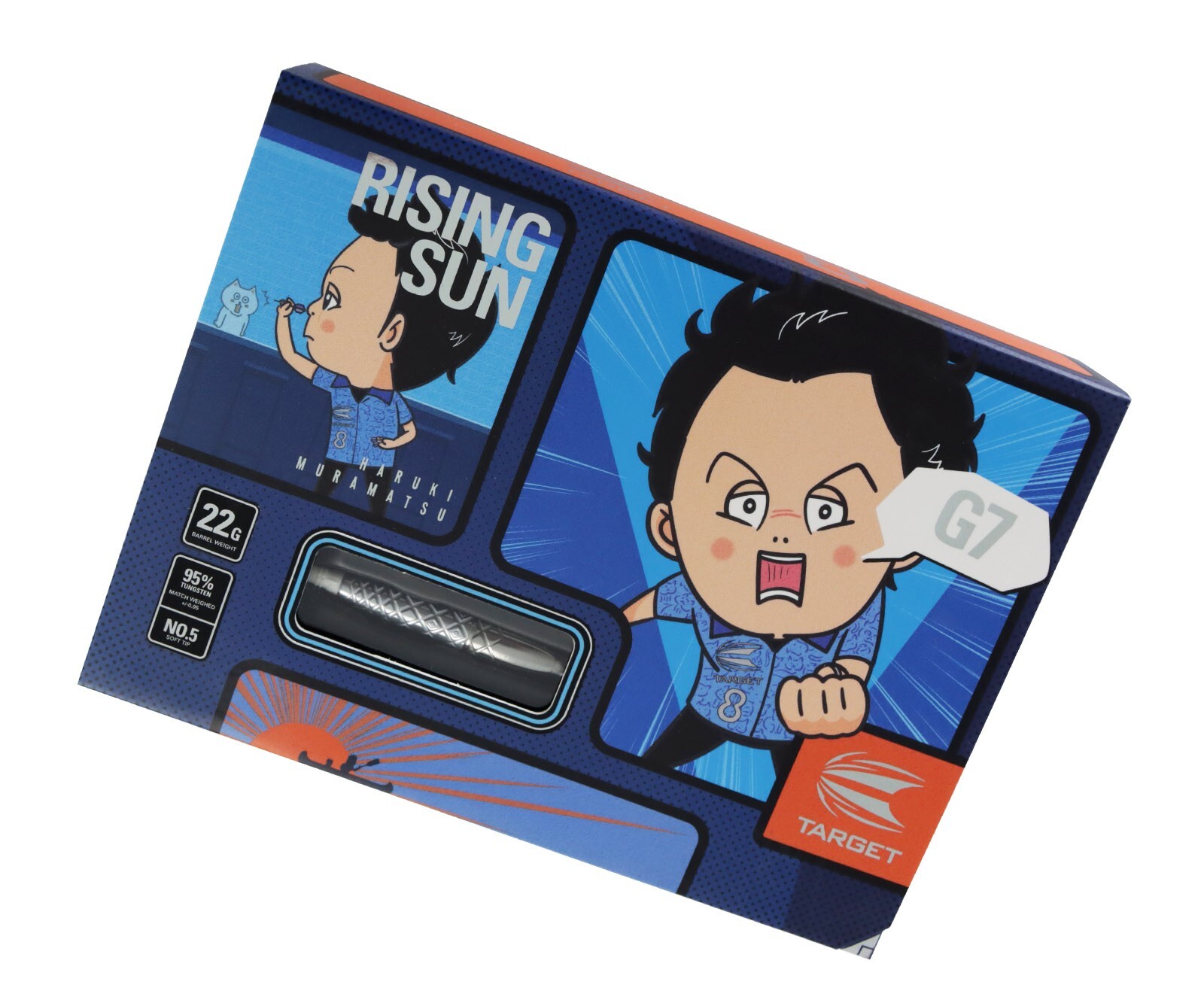 TARGET RISING SUN GEN-7 HARUKI MURAMATSU Model No.5 S-DARTS Limited Edition