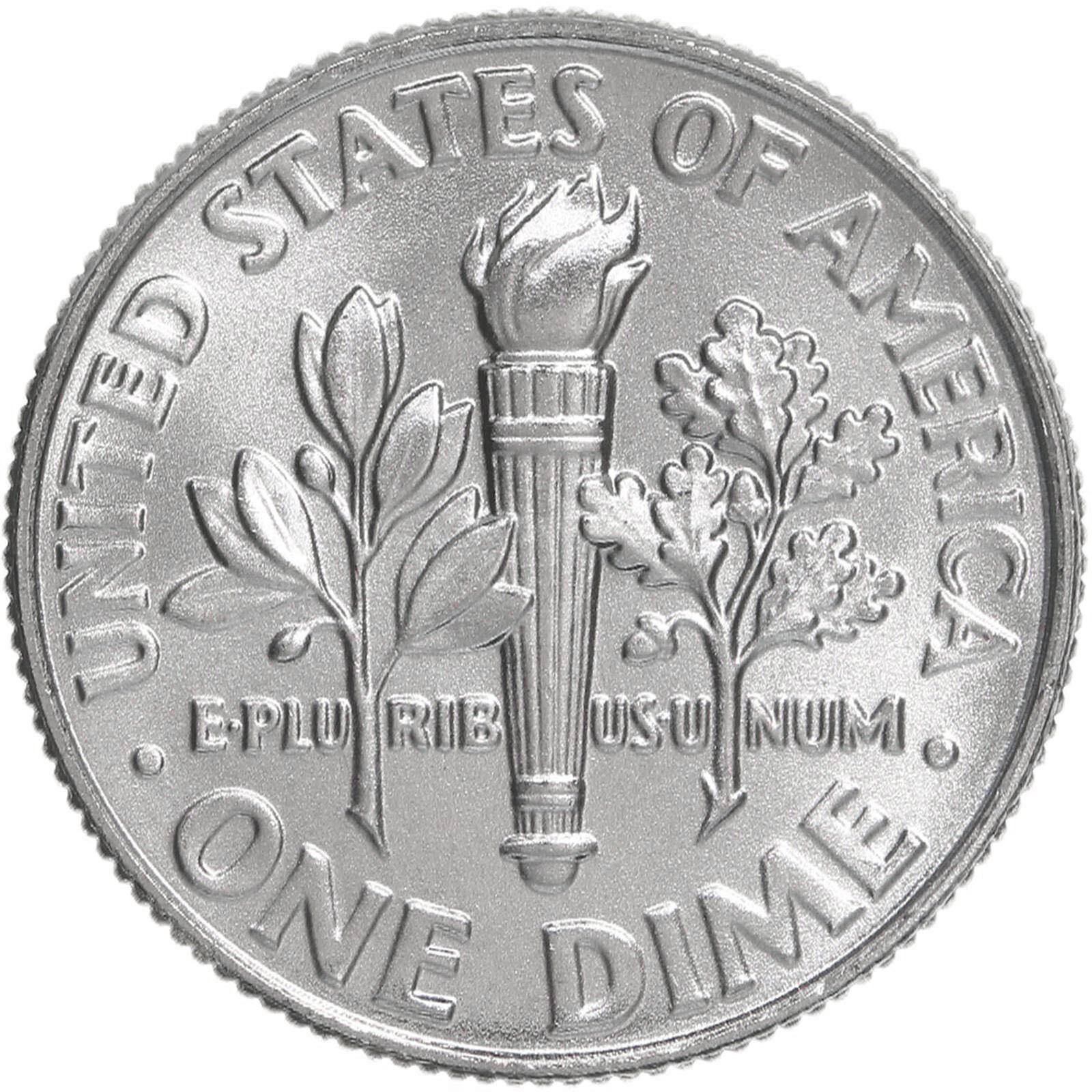 2010 D Roosevelt Dime Satin Finish