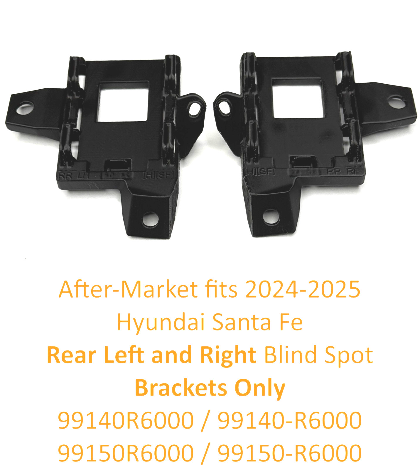 After-Market 2024-2025 Hyundai Santa Fe Rear Left & Right Blind Spot Brackets