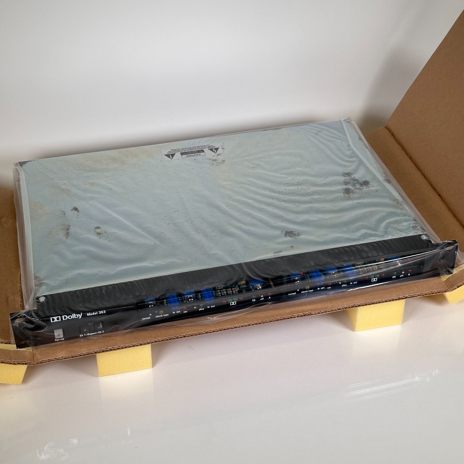 (New) Dolby 363 Two Channel SR/A-Type Processor w/ Cat Cards Box & Manual