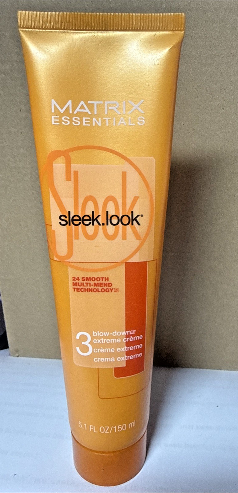 MATRIX sleek look smoothing system #3 extreme styling creme 5.1 FL OZ