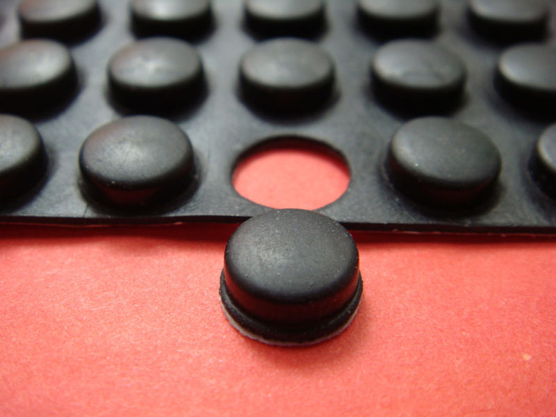 20p 9mm DIA Effect Pedal AMPLIFIER RUBBER FEET MAT PAD