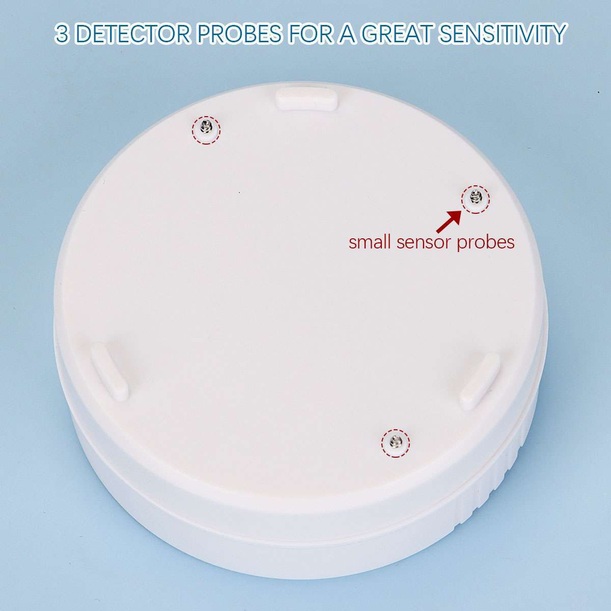 Automatic WaterLeak Detector 90/120dB WaterSensor Alarm Flood Alert for Basement