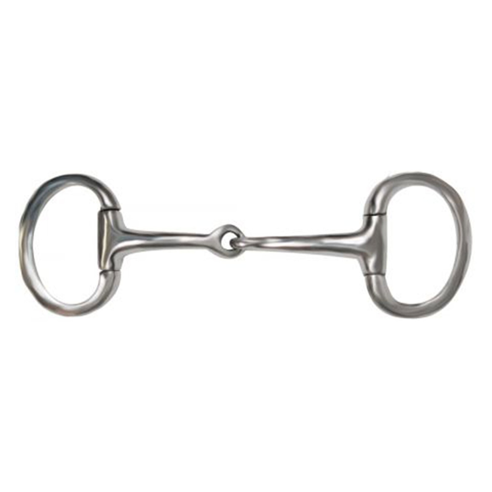 PONY BIT Stainless Steel Pony Size Snaffle 3.5" Broken Mouth 2.5" Ring Cheek
