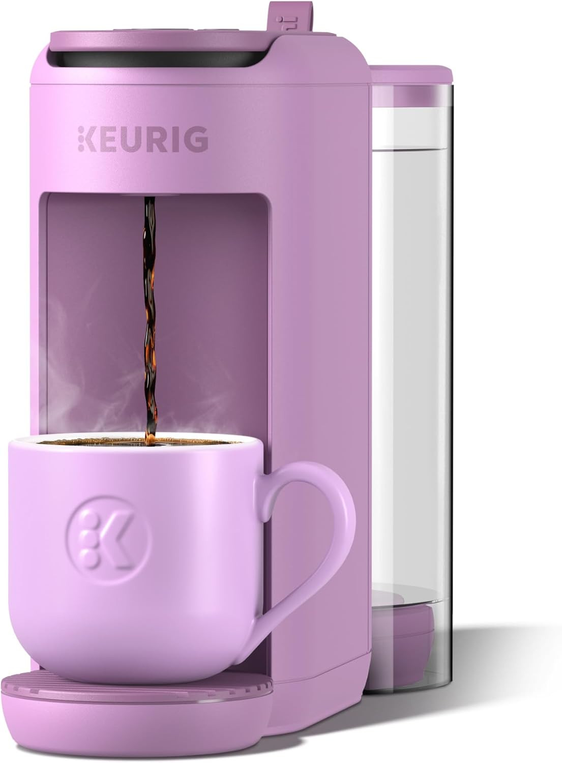K-Mini Mate plus Single-Serve K-Cup Pod Coffee Maker, Compact, 3 Cup Sizes, Brew