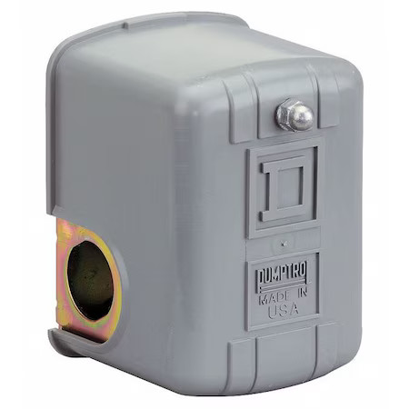 Telemecanique Sensors 9013Fhg12j55m1 Pressure Switch, Standard, Dpst, 1 Ports,