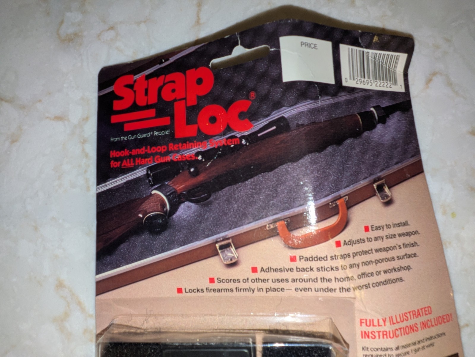 New Gun Guard Strap Loc Hook-and-Loop Retaining System (Model SL-2)