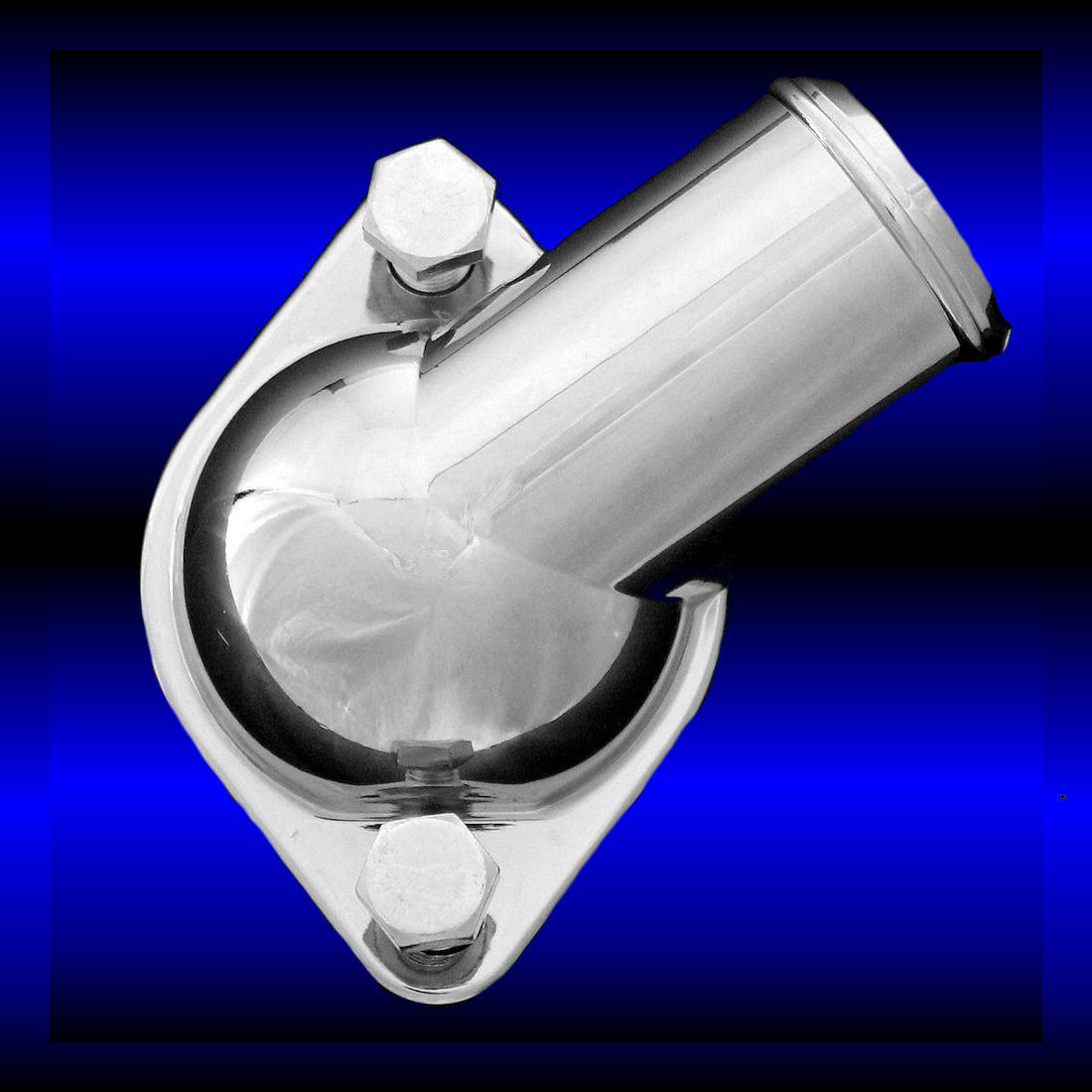 Chrome Water Neck For Pontiac 326 350 400 455 Engines