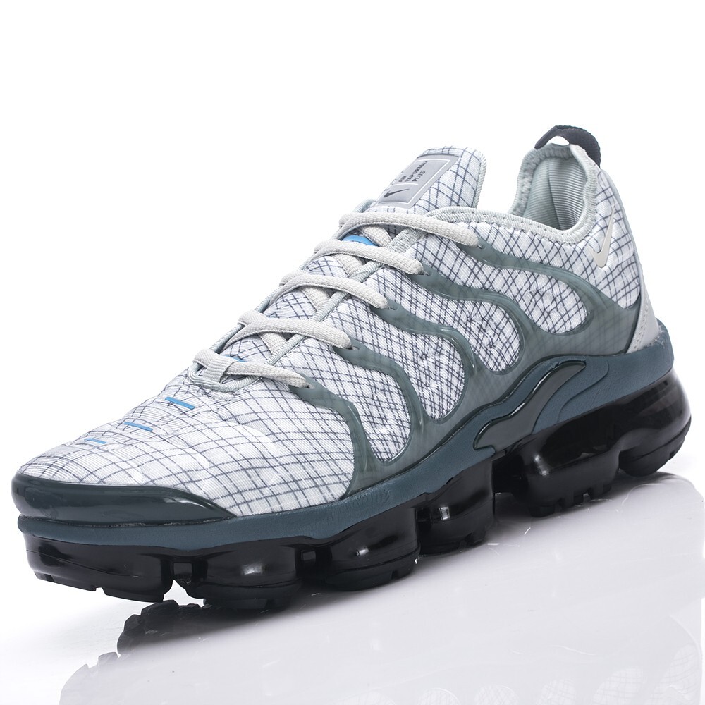 Nike VaporMax TN Plus Men's White grey Sneaker Shoe Size 7-13