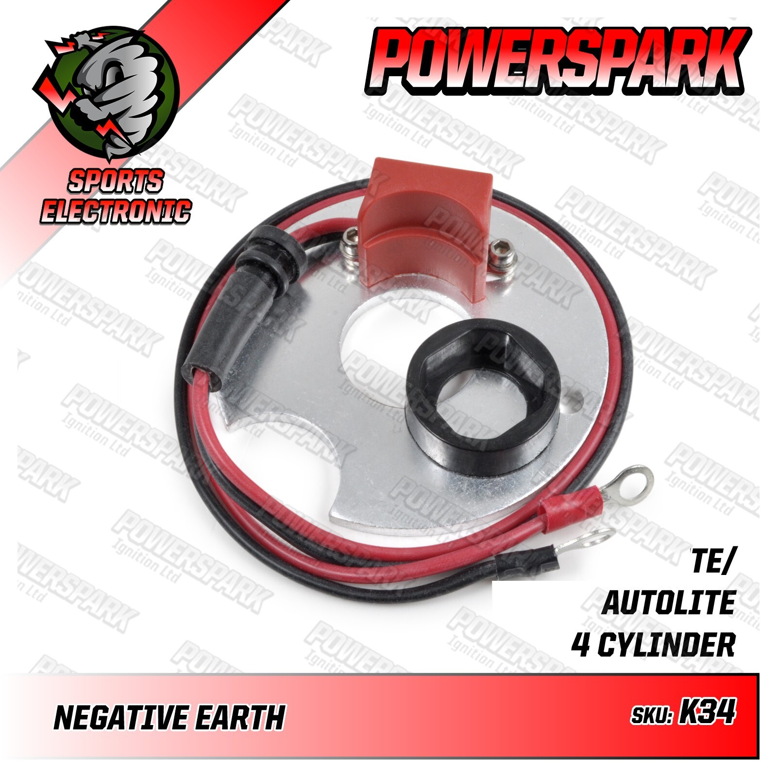 Powerspark Electronic Ignition Kit Willys Jeep Autolite Prestolite Distributor