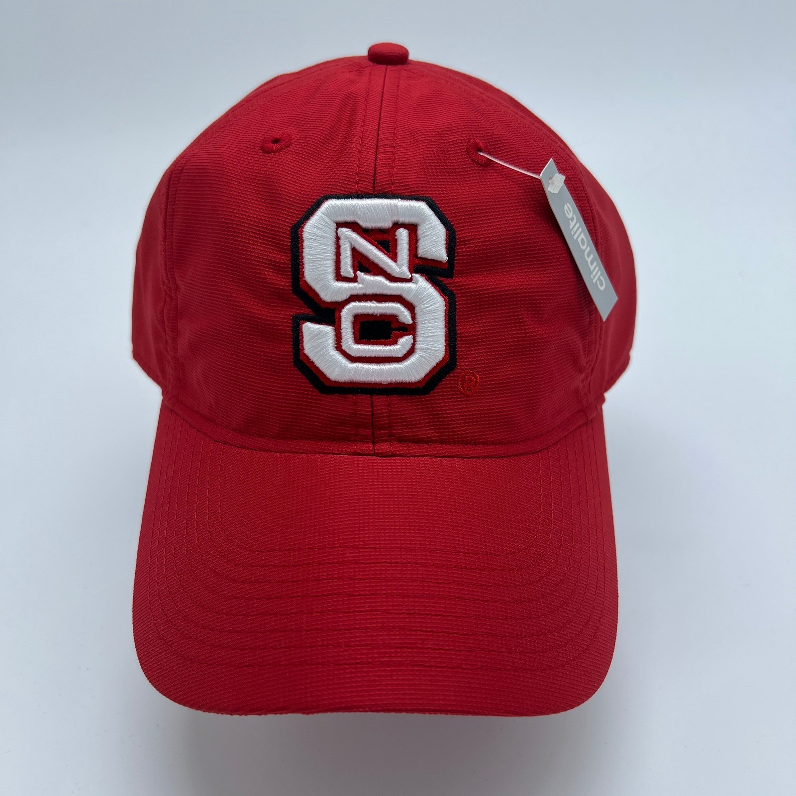 NCSU Wolfpack Adidas Climalite Red Adjustable Baseball Cap Hat New