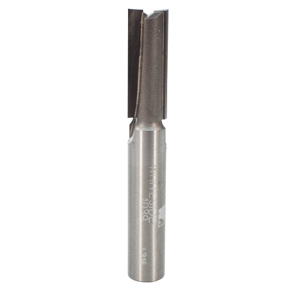 Whiteside Straight Bit, 3/8 in. SH x 3/8 in. CD x 1 in. CL