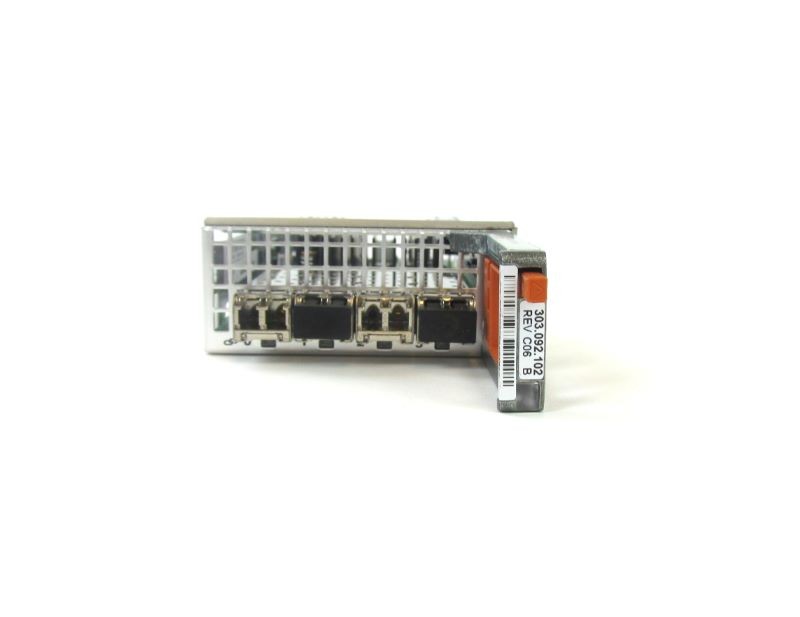 EMC 303-092-102 8GB Fiber Channel 4 Port I/O Module w/ 4 SFP vt
