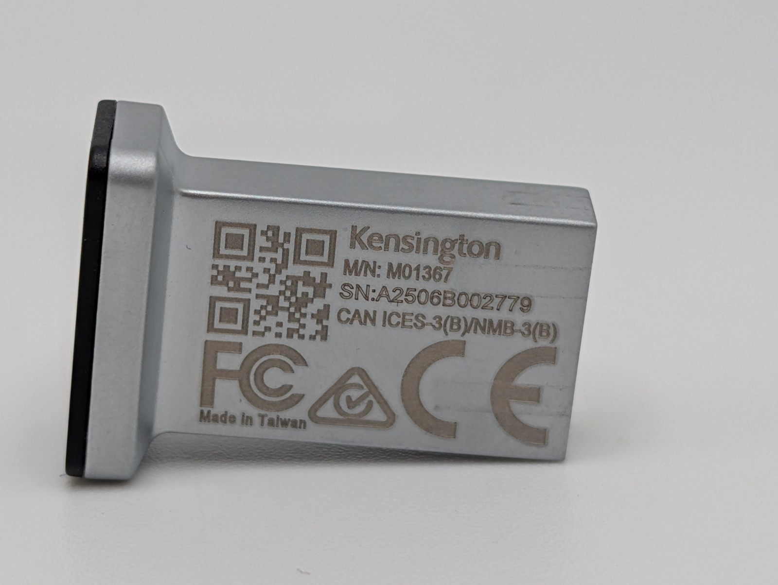 Kensington VeriMark Fingerprint Key | Windows Hello USB-A Version
