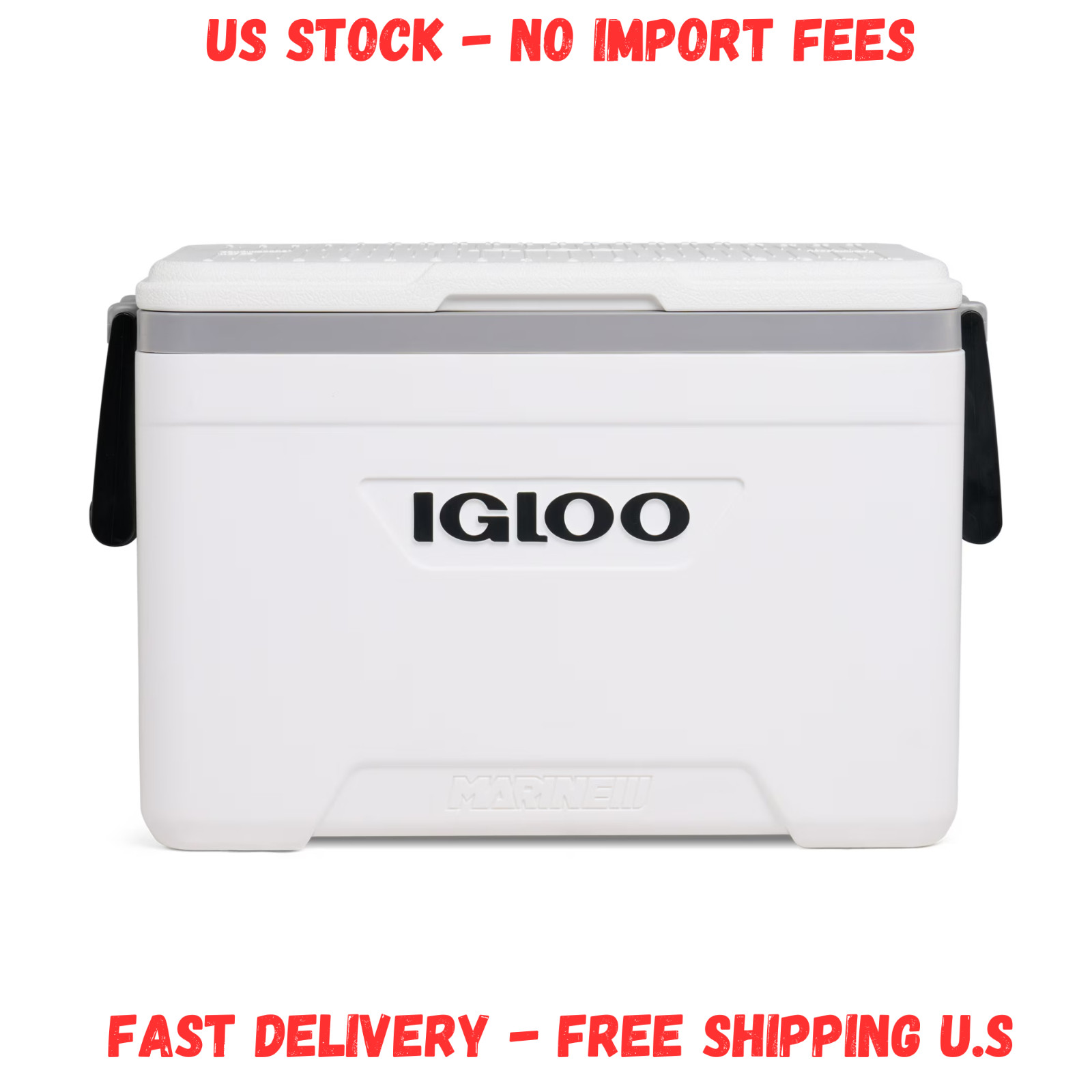 HOT DEAL! Igloo 25 QT Marine Hard Sided Cooler, White