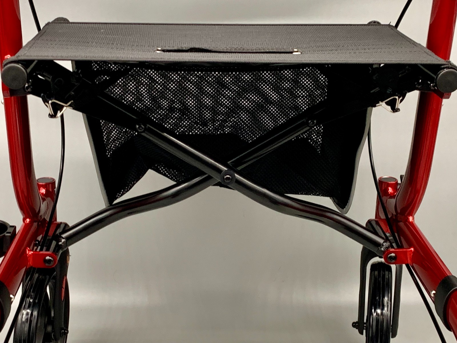 Cross Frame Bar Top LEFT Side, Parts  For RINKMO Rollator Walker w/ 8 " Wheels