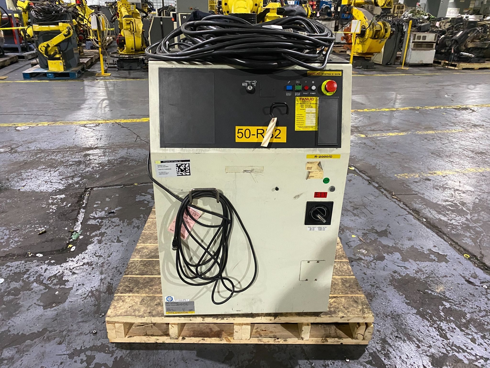 FANUC R-2000iC/210F w/ R-30iB Controls PARTS ONLY - REFURBISHED See Description