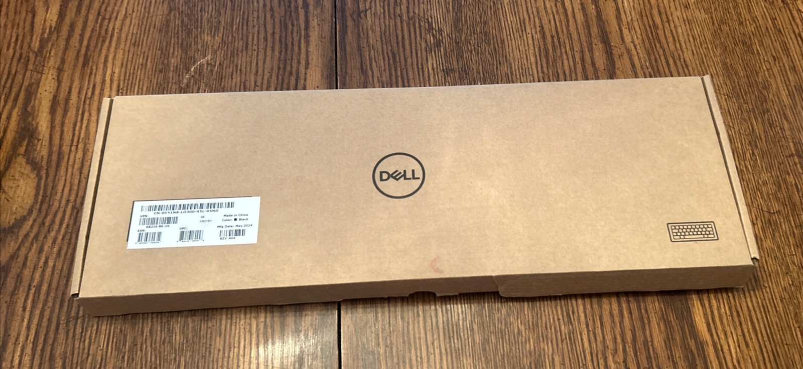 Genuine Dell Keyboard Wired KB216-BK-US NEW IN OPEN BOX Black 2024 FAST SHIP REA