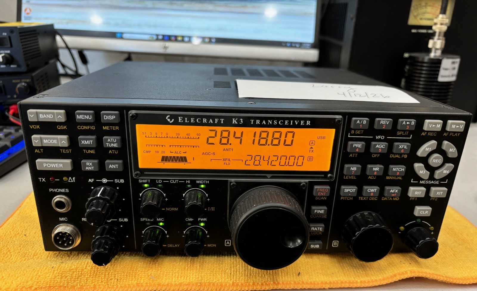 Elecraft K3/100 High Perf 160-6m Transceiver  KPA3  2.7 # 2347  100 Watt CA
