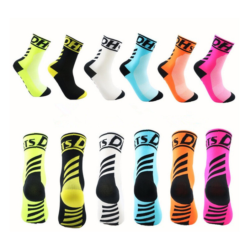 Pro Mens Womens Road Cycling Riding Sports Ankle Socks Bicycle Socks XC MTB BMX