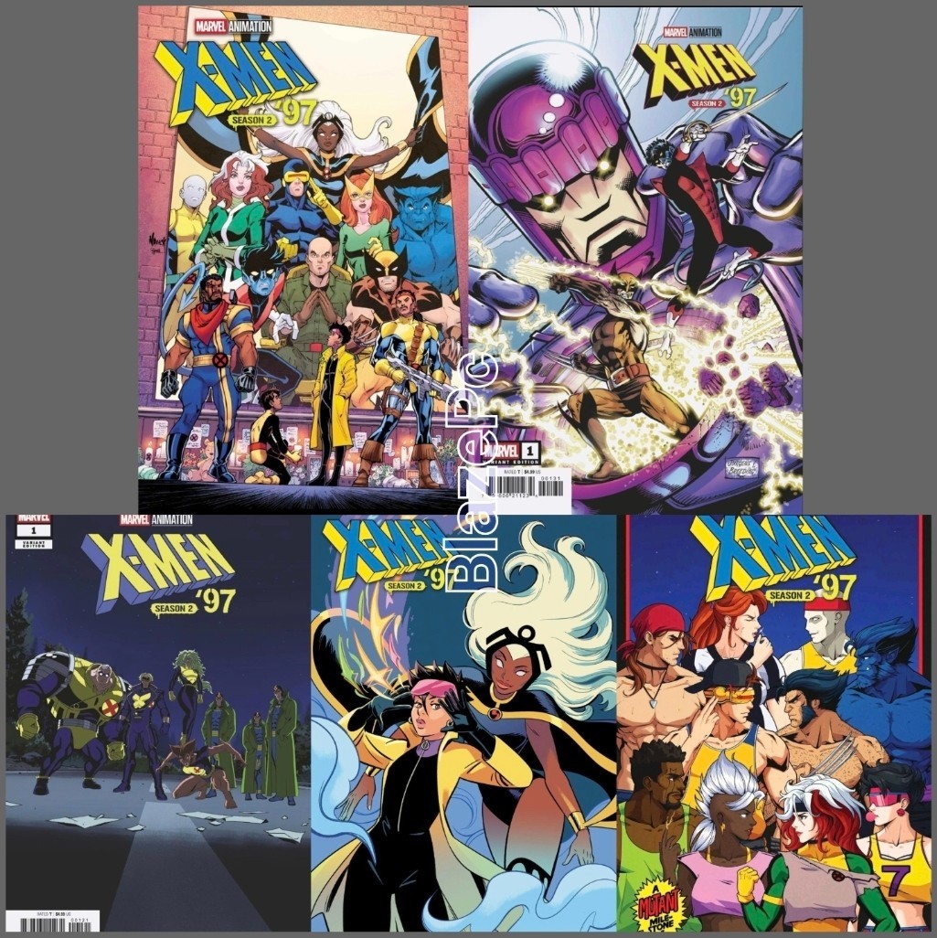 X-Men 97 Season Two #1 Cover A B C D Variant Set or 1:25 Options Marvel NM