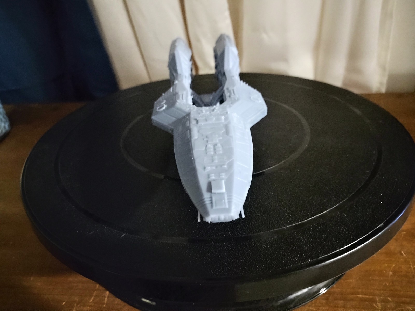 Battlestar Galactica Defender Class 3D Resin Print 8.75" In