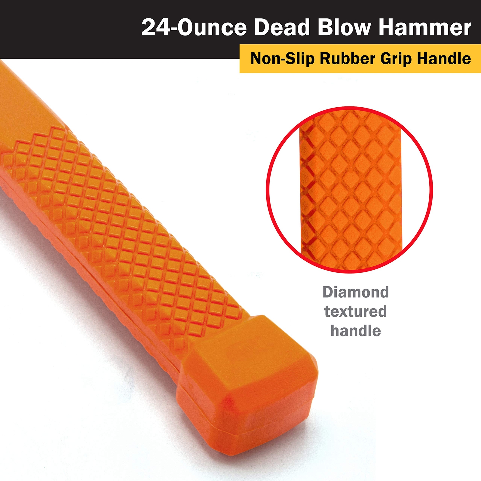 Titan Tools 24 oz. Dead Blow Hammer (63124)