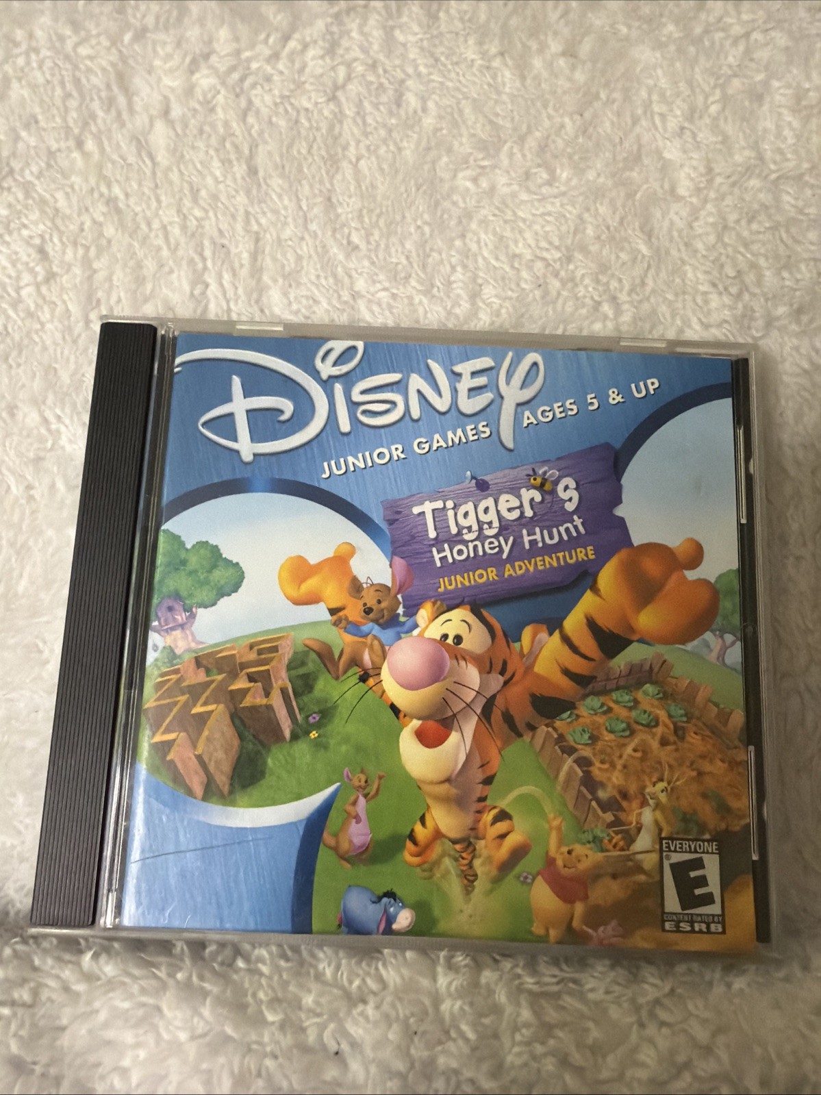 Disneys Tigger's Honey Hunt Junior Adventure PC CD ROM VTG Winnie The Pooh Game
