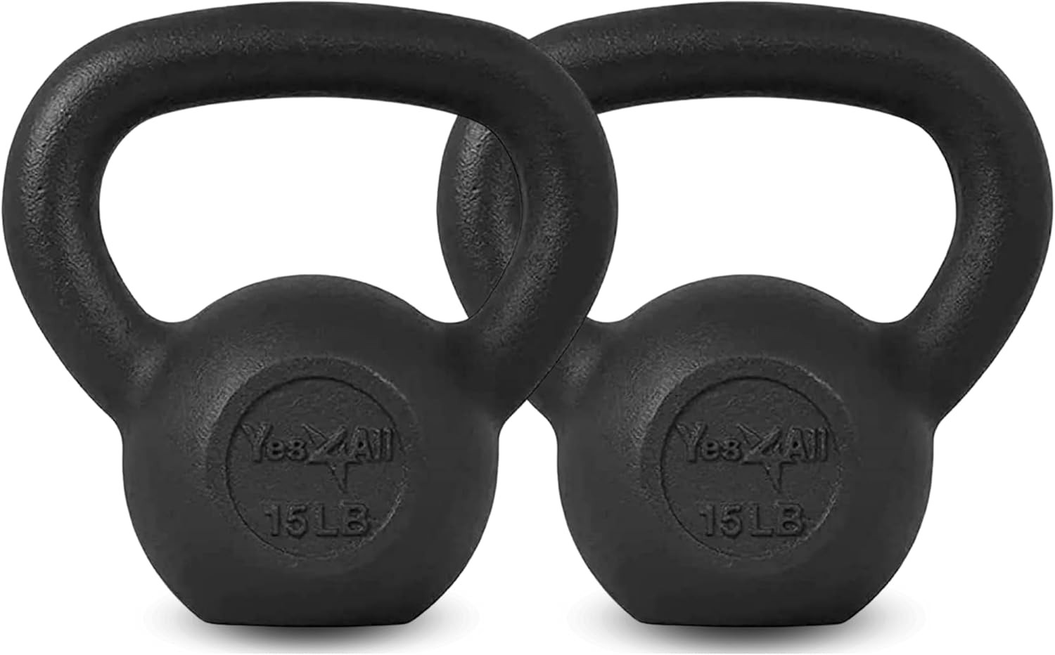 Cast Iron Kettlebell, Strength Training Kettlebells 5-80 Lb (5,10,15,20,25,30,35