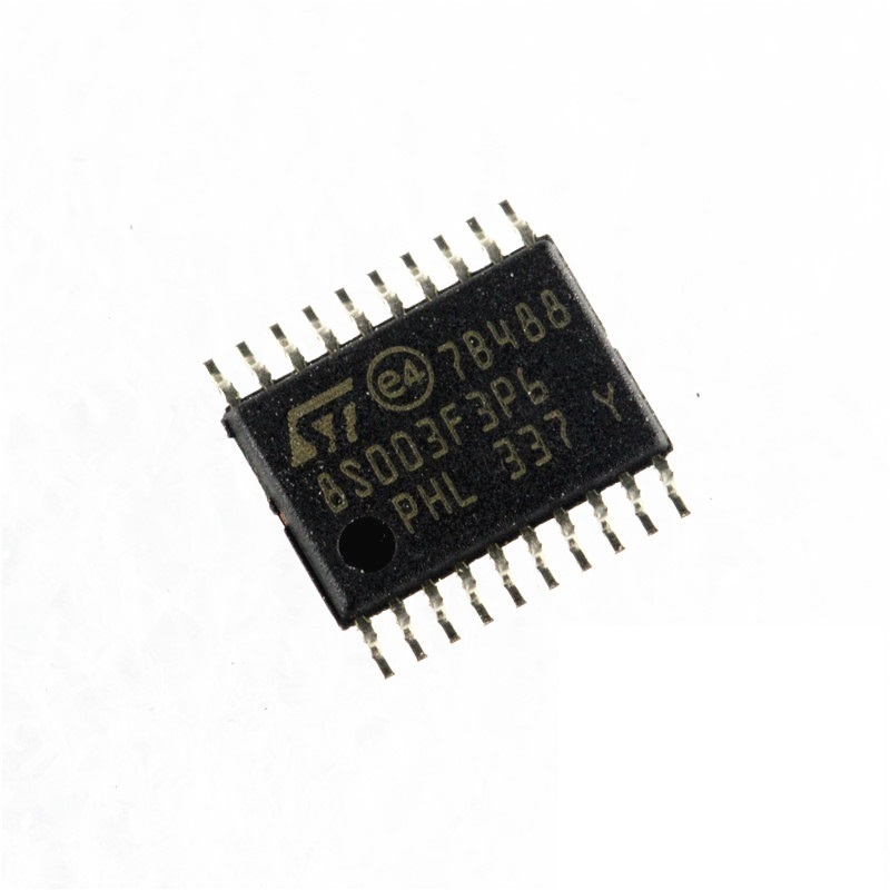 2PCS STM8S003F3P6 Manu:ST Encapsulation:TSSOP-20 8-Bit Microcontroller NEW
