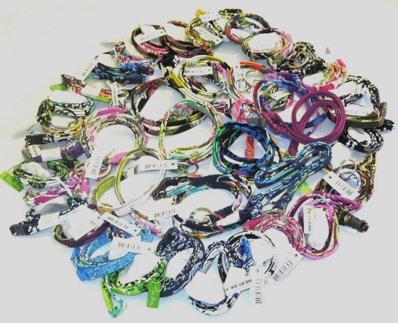 Vera Bradley Breakaway LANYARD Ring CLIP for Keys Zip ID Purse TOTE Backpack NWT