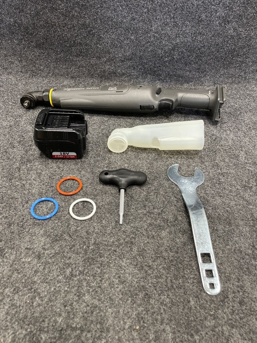AIMCO 18V Precision Clutch Cordless Shut-Off Angle Nutrunner SPC-A21638