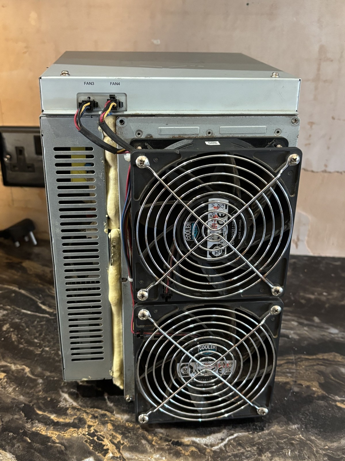 Canaan Avalon Miner 1246-87T Bitcoin Crypto ASIC Miner Unit Only Untested Parts