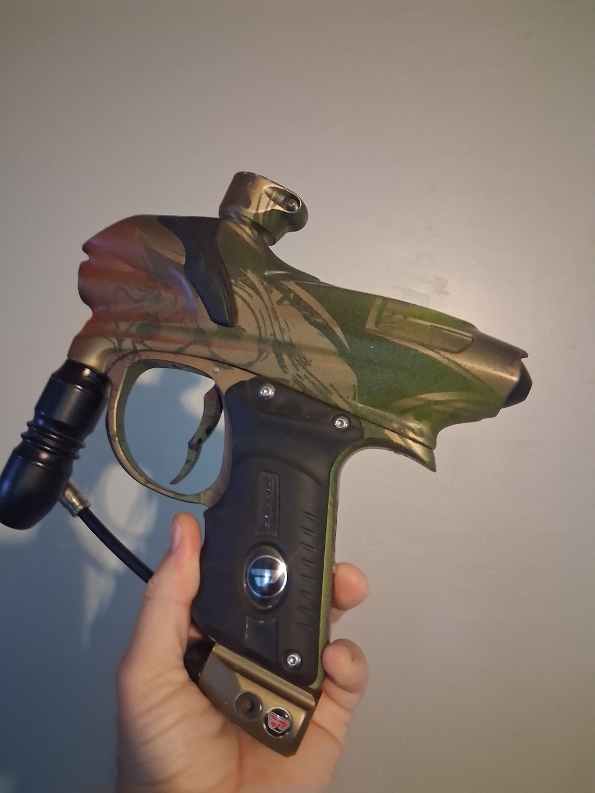 Proto Matrix Pm5 Paintball Marker Gun Dye Olive Working