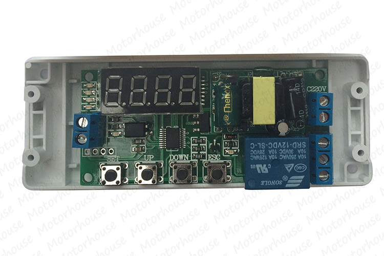 AC 120V 230V Digital LED Cycle Timer Relay Module Delay Time Turn On Off Switch