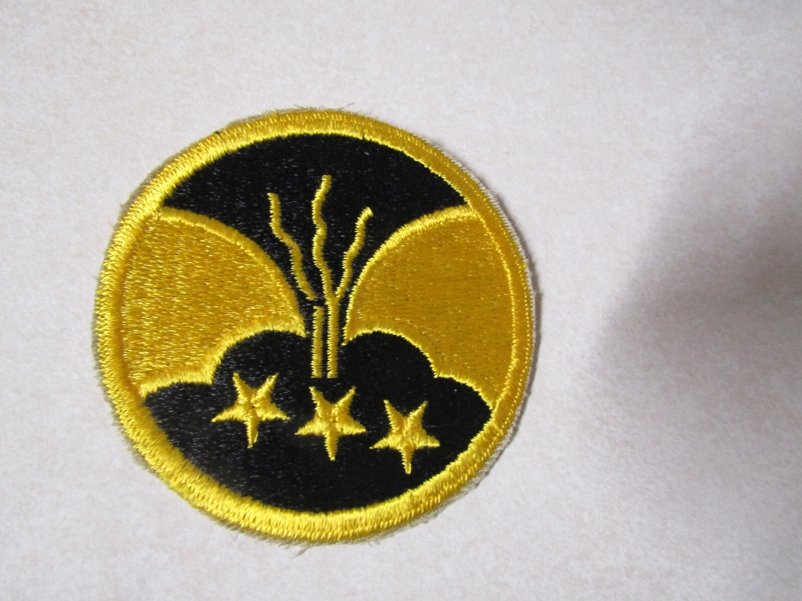 MILITARY PATCH OLD ORIGINAL WW2 ERA US ARMY 1ST PHILIPPINE BATTALION