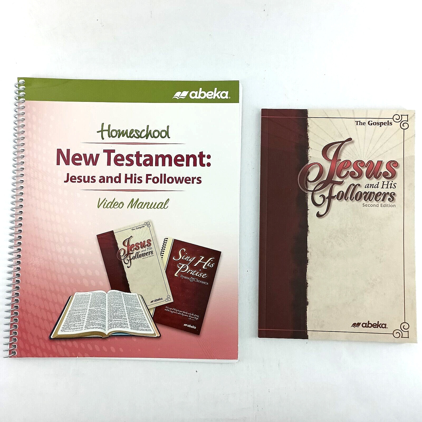 Abeka Jesus and His Followers, New Testament Textbook and Video Manual 2nd Ed.