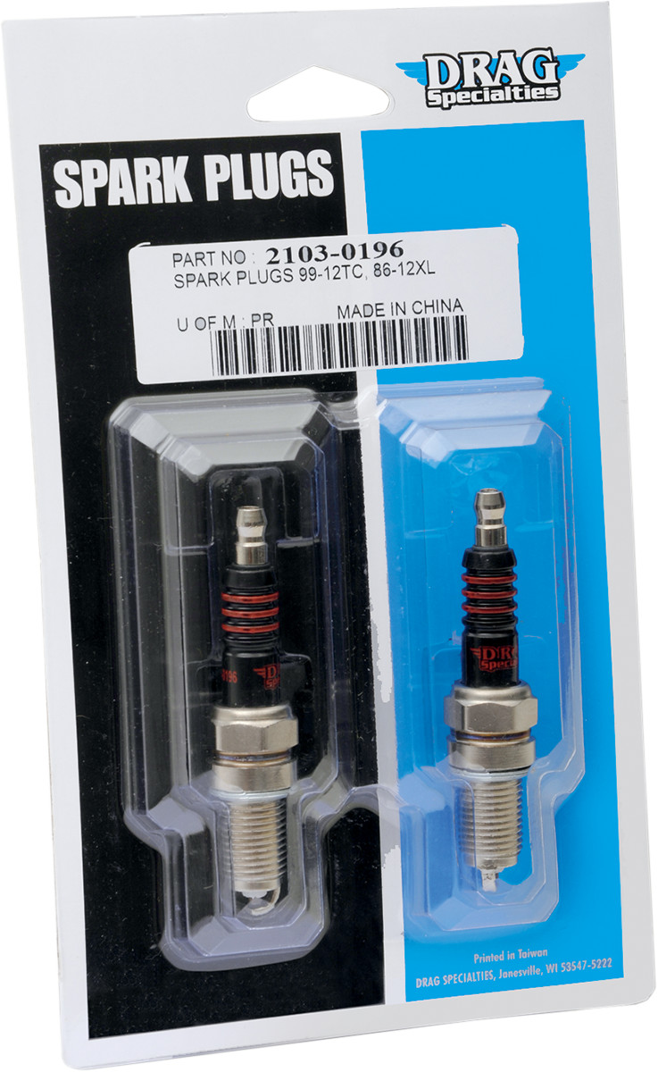 Drag Specialties Performance Spark Plugs Harley 1986-2020 TC/XL Models