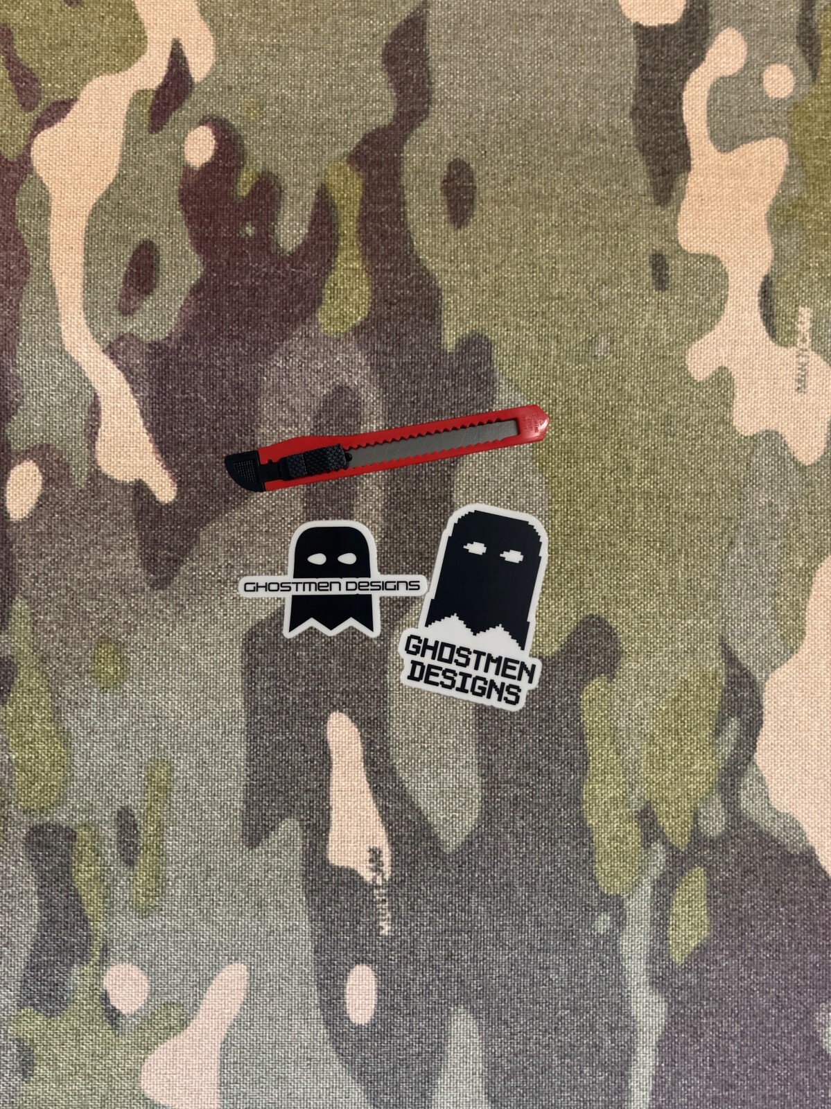 Ghostmen Designs MC Tropic Cordura Holster Wrap Kit 12" X 15" Adhesive Back